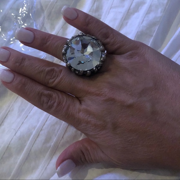 Custom ring with steel silver. Size 8 but it’s loose on me - Picture 11 of 11